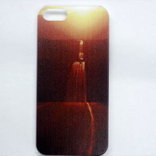 MINIOPAL CASE 02662 [iPhone5用 背面カバータイプ PR プリント自然夕焼け]