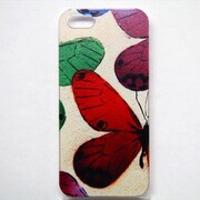 MINIOPAL CASE 92710 [iPhone5用 背面カバータイプ PR プリント蝶]