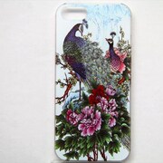 MINIOPAL CASE 92765 [iPhone5用 背面カバータイプ PR アニマルプリントクジャク]