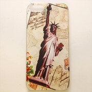 MINIOPAL CASE 02785 [iPhone5用 背面カバータイプ PR プリント自由の女神]