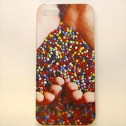 MINIOPAL CASE 02839 [iPhone5用 背面カバータイプ PR ハートプリントカラフルビーズ]