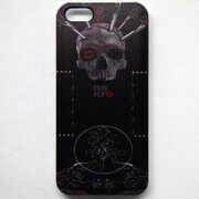 MINIOPAL CASE 92871 [iPhone5用 背面カバータイプ PR スカルプリント]