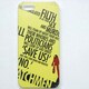 MINIOPAL CASE 02914 [iPhone5用 背面カバータイプ PR 文字プリント]