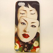MINIOPAL CASE 02976 [iPhone5用 背面カバータイプ PR プリント中国風美女]