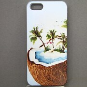 MINIOPAL CASE 12982 [iPhone5用 背面カバータイプ PR プリントココナッツ]