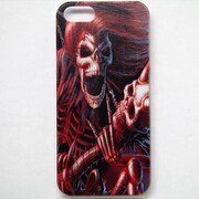 MINIOPAL CASE 93014 [iPhone5用 背面カバータイプ PR スカルプリント]