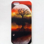 MINIOPAL CASE 93113 [iPhone5用 背面カバータイプ PR プリント夕焼け]