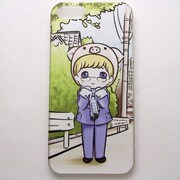 MINIOPAL CASE 03133 [iPhone5用 背面カバータイプ PR プリントアニメ風少女]