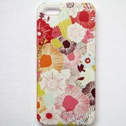 MINIOPAL CASE 93137 [iPhone5用 背面カバータイプ PR カラフルプリント花]