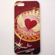 MINIOPAL CASE 93335 [iPhone5用 背面カバータイプ PR ハートプリント]