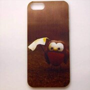 MINIOPAL CASE 13422 [iPhone5用 背面カバータイプ PR アニマルプリントふくろう]
