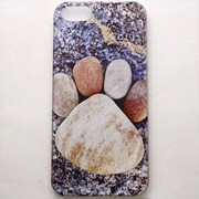 MINIOPAL CASE 13439 [iPhone5用 背面カバータイプ PR プリント足跡]