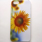 MINIOPAL CASE 93465 [iPhone5用 背面カバータイプ PR プリント花ひまわり]