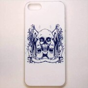 MINIOPAL CASE 13613 [iPhone5用 背面カバータイプ PR スカルプリント]