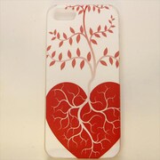 MINIOPAL CASE 93618 [iPhone5用 背面カバータイプ PR ハートプリント]