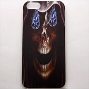 MINIOPAL CASE 93694 [iPhone5用 背面カバータイプ PR スカルプリント]