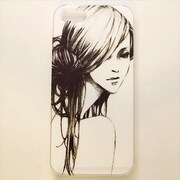 MINIOPAL CASE 03829 [iPhone5用 背面カバータイプ PR デッサンプリント]