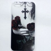 MINIOPAL CASE 03867 [iPhone5用 背面カバータイプ PR プリント十字架]