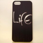 MINIOPAL CASE 93878 [iPhone5用 背面カバータイプ PR 文字プリントＬＩＦＥ]