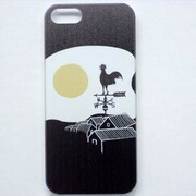 MINIOPAL CASE 13897 [iPhone5用 背面カバータイプ PR アニマルプリント鳥]