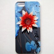 MINIOPAL CASE 83961 [iPhone5用 背面カバータイプ PR プリント花]