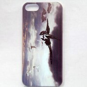MINIOPAL CASE 93991 [iPhone5用 背面カバータイプ PR アニマルプリント鳥風景]