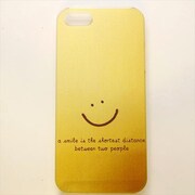 MINIOPAL CASE 04024 [iPhone5用 背面カバータイプ PR プリントスマイル]