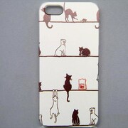 MINIOPAL CASE 04130 [iPhone5用 背面カバータイプ PR アニマルプリントネコ]