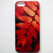 MINIOPAL CASE 14160 [iPhone5用 背面カバータイプ PR プリント葉っぱ]