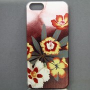 MINIOPAL CASE 14184 [iPhone5用 背面カバータイプ PR プリント花]