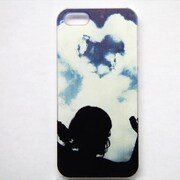 MINIOPAL CASE 94219 [iPhone5用 背面カバータイプ PR ハートプリント人]
