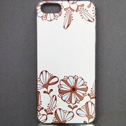 MINIOPAL CASE 04222 [iPhone5用 背面カバータイプ PR プリント花]