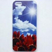 MINIOPAL CASE 04284 [iPhone5用 背面カバータイプ PR プリント花空]