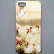 MINIOPAL CASE 14290 [iPhone5用 背面カバータイプ PR プリント花]
