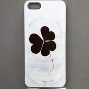 MINIOPAL CASE 14313 [iPhone5用 背面カバータイプ PR プリント花クローバー]