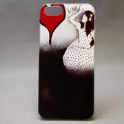 MINIOPAL CASE 14344 [iPhone5用 背面カバータイプ PR ハートプリント少女]