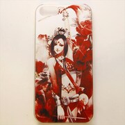 MINIOPAL CASE 14368 [iPhone5用 背面カバータイプ PR アニメ風少女プリント]