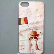 MINIOPAL CASE 14382 [iPhone5用 背面カバータイプ PR アニマルプリントネコ]