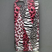 MINIOPAL CASE 04383 [iPhone5用 背面カバータイプ PR アニマルプリントゼブラ×ヒョウ]