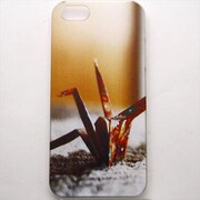 MINIOPAL CASE 94387 [iPhone5用 背面カバータイプ PR アニマルプリント鶴]