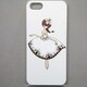 MINIOPAL CASE 94424 [iPhone5用 背面カバータイプ PR プリントドールガール]