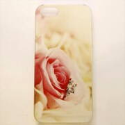 MINIOPAL CASE 14429 [iPhone5用 背面カバータイプ PR プリント花バラ]