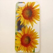 MINIOPAL CASE 14443 [iPhone5用 背面カバータイプ PR プリント花ひまわり]