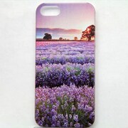 MINIOPAL CASE 94455 [iPhone5用 背面カバータイプ PR プリント花ラベンダー]