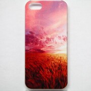 MINIOPAL CASE 04468 [iPhone5用 背面カバータイプ PR プリント夕焼け]