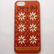 MINIOPAL CASE 14474 [iPhone5用 背面カバータイプ PR プリント花]