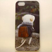 MINIOPAL CASE 04505 [iPhone5用 背面カバータイプ PR アニマルプリントネズミ]