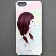 MINIOPAL CASE 94523 [iPhone5用 背面カバータイプ PR 少女プリント]