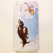 MINIOPAL CASE 04543 [iPhone5用 背面カバータイプ PR アニマルプリント犬]