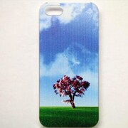 MINIOPAL CASE 94547 [iPhone5用 背面カバータイプ PR プリント花]